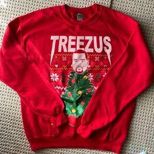 Kanye Christmas sweatshirt